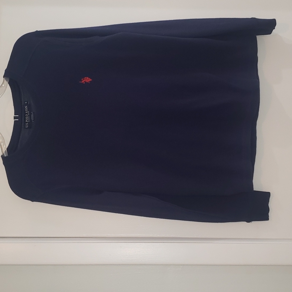 US Polo Association Blue Long sleeve shirt